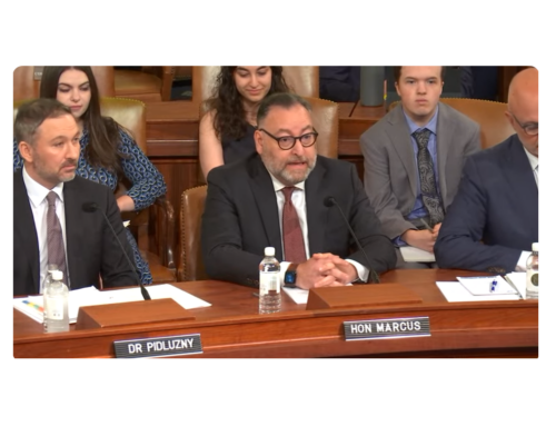 LDB Chairman Kenneth L. Marcus Testimony before U.S. House Ways & Means Committee Hearing: ‘The Crisis on Campus: Antisemitism, Radical Faculty, & the Failure of University Leadership’