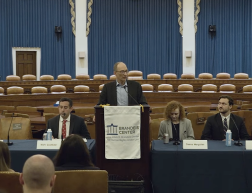 Brandeis Center Hosts Capitol Hill Briefing Highlighting Retaliation Intended to Silence Jewish Voices 